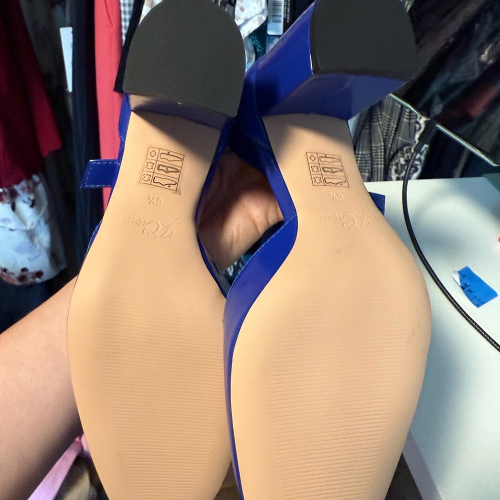 J Crew EUC  Women's Heels size 6.5 - Picture 5 of 5